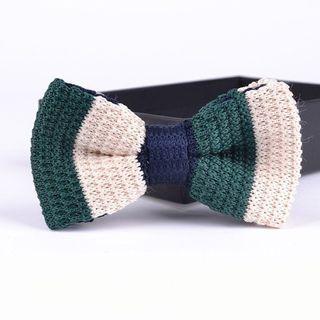 Knit Fabric Bow Tie (various Designs)