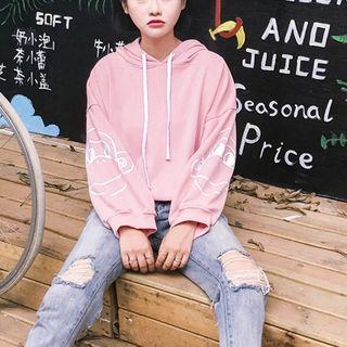 Monkey Print Hoodie