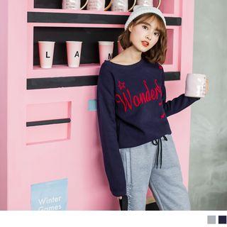 Round Neck Print Top