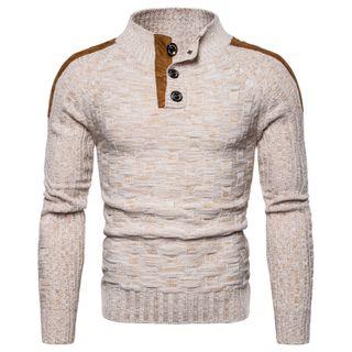 Shoulder Trimmed Sweater