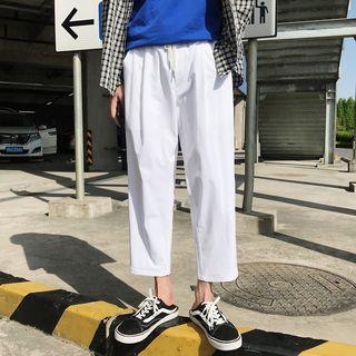 Drawstring Crop Pants