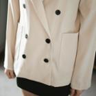 Double-buttoned Boxy-fit Blazer