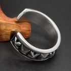 Titanium Steel Studded Ring