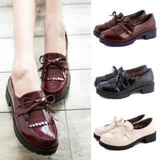Fray Bow Loafers