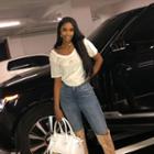 Scoop-neck Velvet T-shirt