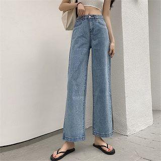 High-waist Loose-fit Denim Jeans