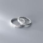 Couple-matching Set: Ring 1 Pair - Silver - One Size