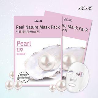 Rire - Real Nature Mask Pack (pearl) 1pc 20g