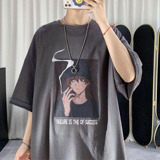 Short-sleeve Cartoon Top