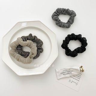 Silver Silk Hair Tie