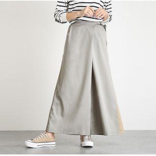 Two-tone Panel Culottes