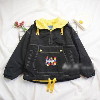 Embroidered Fleece Lined Hoodie