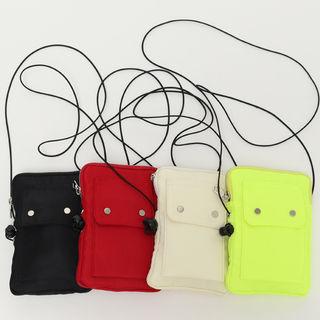 Flap-pocket Crossbody Bag