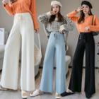 Drawstring Wide-leg Knit Top