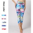 High-waist Cropped Yoga Pants (various Designs)