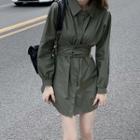 Mini Shirt Dress / Shorts