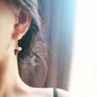 Strawberry Faux Pearl Dangle Earring
