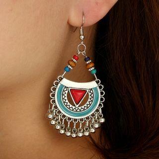 Turquoise Alloy Dangle Earring
