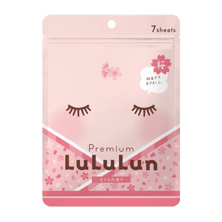 Lululun - Premium Face Mask Sakura Spring Edition 7 Pcs