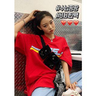 Multi-pocket Mesh Belt Bag