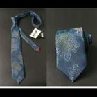 Flower Print Neck Tie 013 - One Size