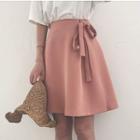 Bow Mini A-line Skirt