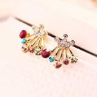 Rhinestone Crown Ear Jacket