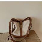 Canvas Bucket Bag Brown - One Size