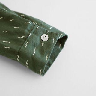 Pocket-front Patterned T-shirt