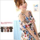 Off-shoulder Patterned Top