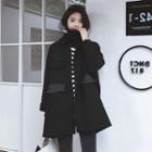 Tie-waist Lapel Coat
