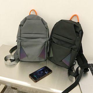 Lightweight Paneled Sling Bag