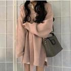Mini A-line Shirtdress / Tie-waist Sweater / Set