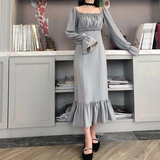 Square Neck Dress