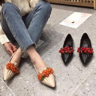 Pointy Fruit Loafers