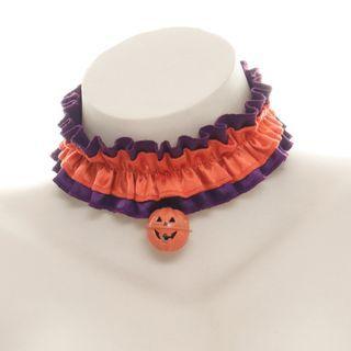 Halloween Bell Pendant Choker