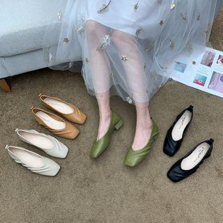 Square Toe Pointed Flats