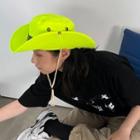 Fluorescent Sun Hat Neon Green - M