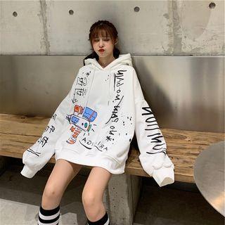 Gun Print Hoodie