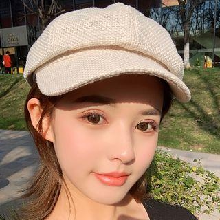 Textured Newsboy Cap