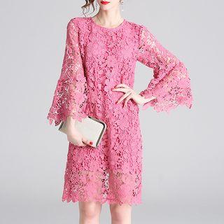 Crochet Lace Shift Dress