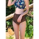 High-rise Plain Bikini Bottom