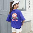 Summer Print Short-sleeve T-shirt