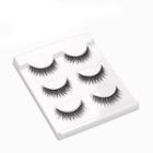 False Eyelashes (3 Pairs) #l11 L11 - Black - One Size