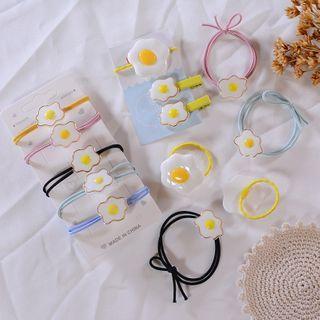 Egg Hair Clip / Hair Tie
