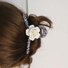 Floral Hair Claw Blue - One Size