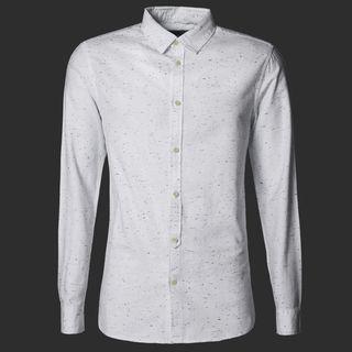 Melange Long-sleeve Shirt