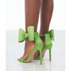 Bow Stiletto-heel Sandals