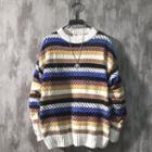 Couple-matching Striped Sweater