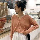 Cut-out Cardigan